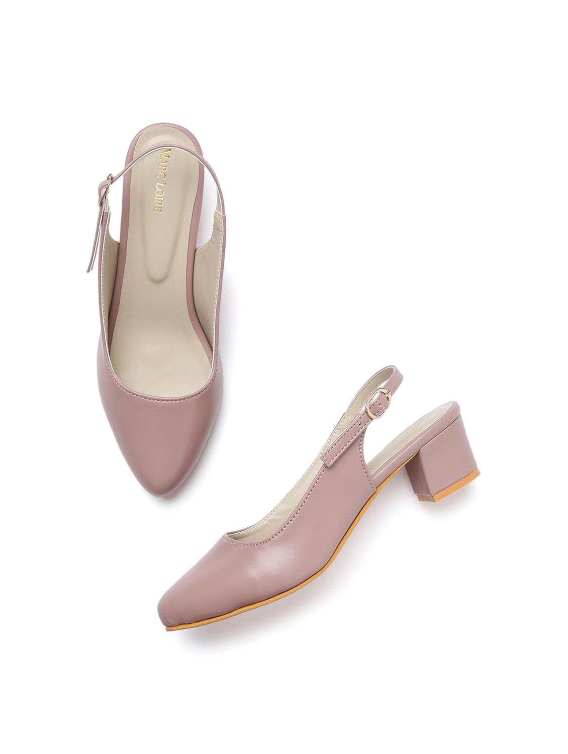 women solid back strap sandal - 19163782 - Standard Image - 4