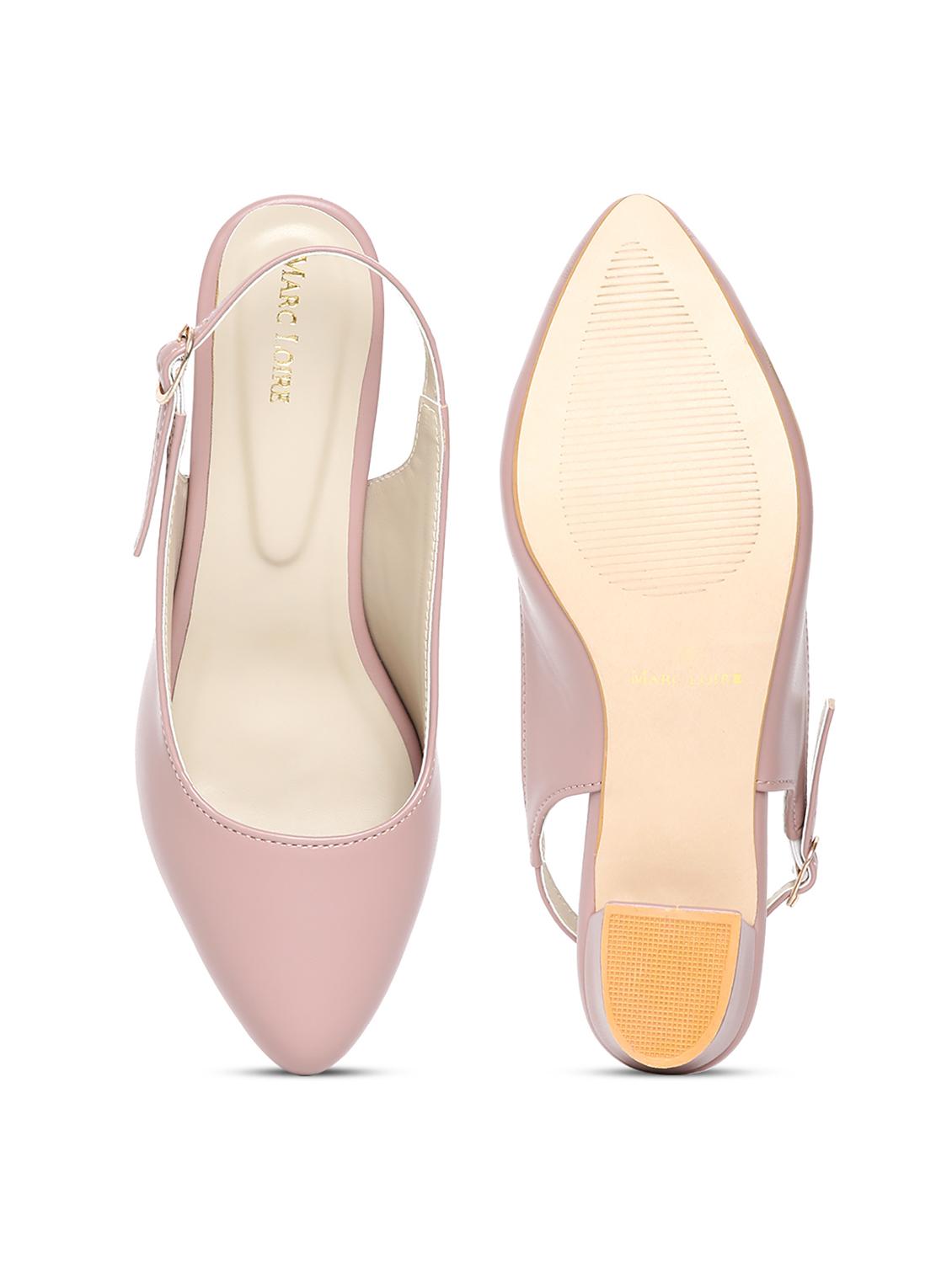 women solid back strap sandal - 19163782 - Zoom Image - 5
