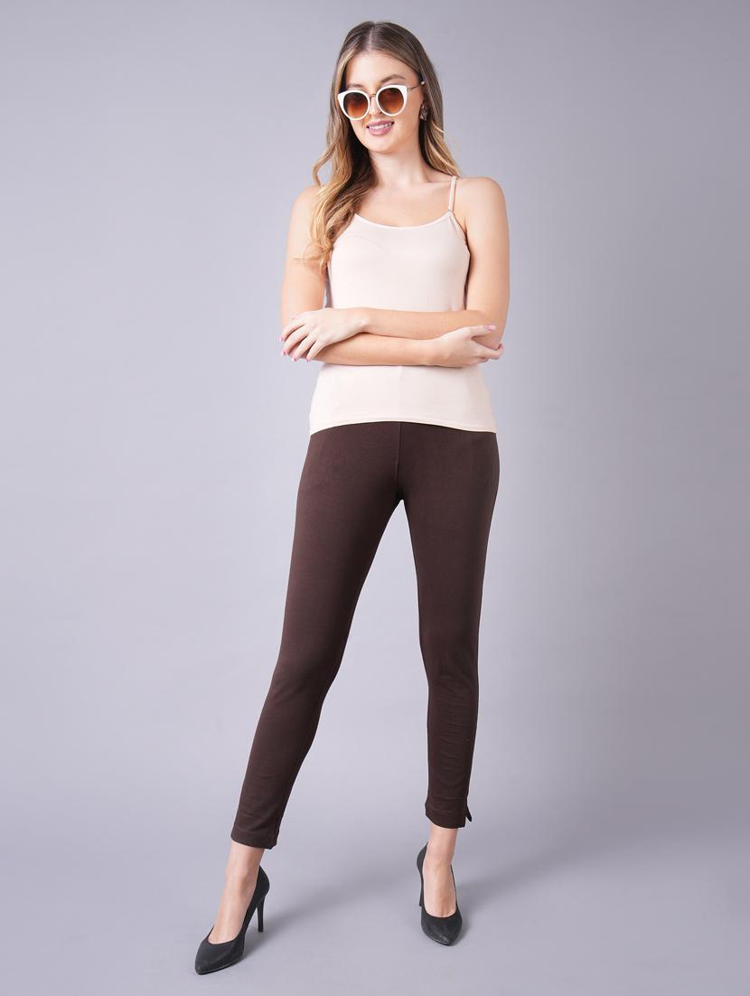 high rise solid jeggings - 19214744 - Zoom Image - 2