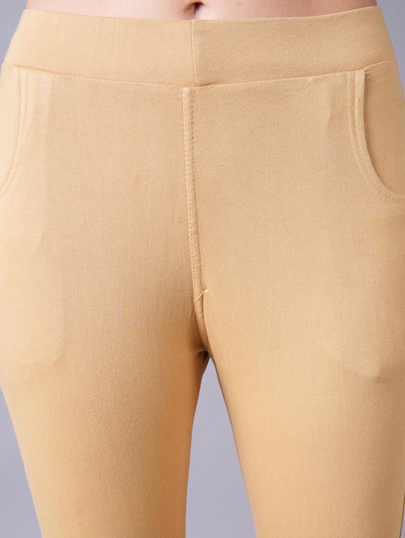 high rise solid jeggings - 19214747 - Standard Image - 4