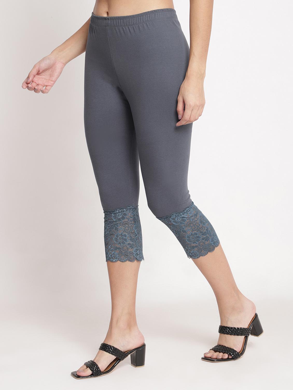 pack of 3 solid leggings capri - 19295568 - Standard Image - 3