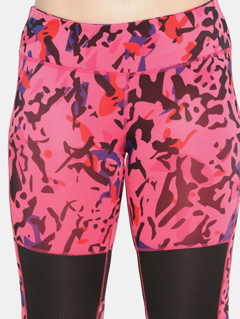 pink high rise yoga pants - 19328672 - Zoom Image - 5