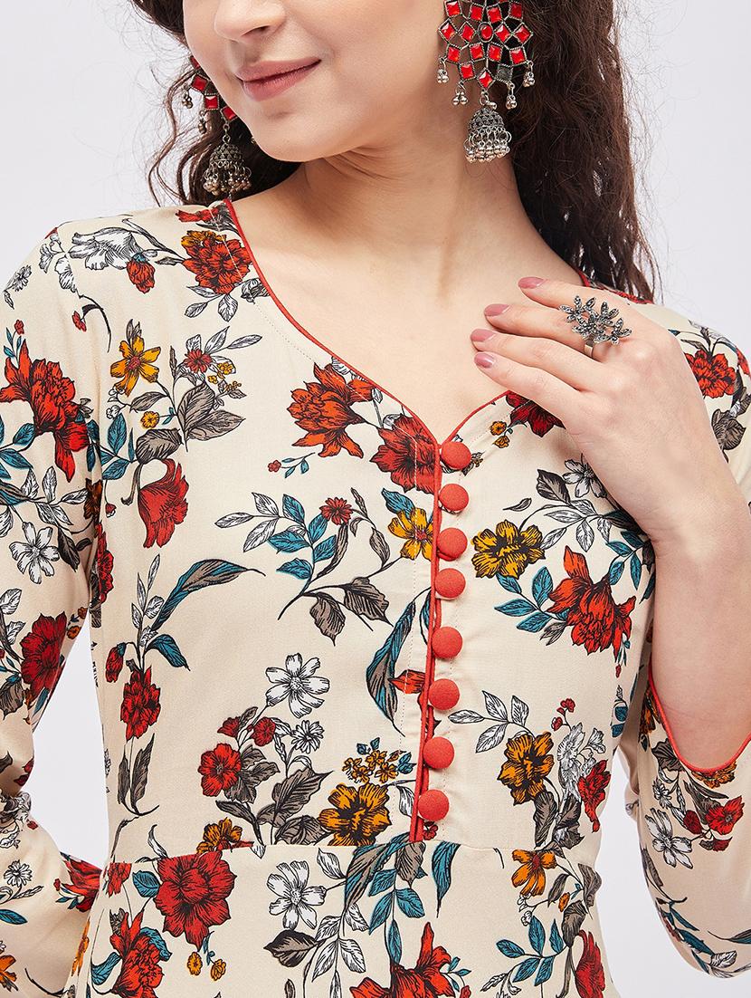 women's flared kurta - 19335372 - Zoom Image - 5