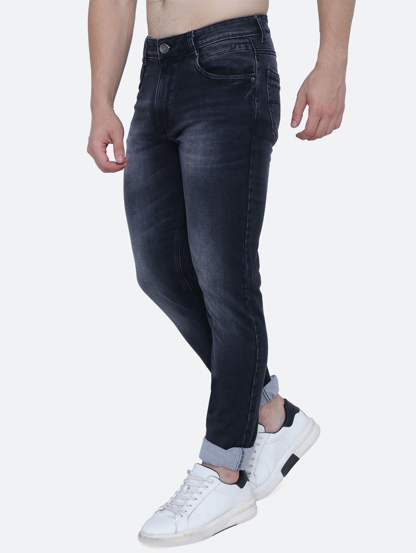 mens slim fit plain jeans - 19351945 - Zoom Image - 2