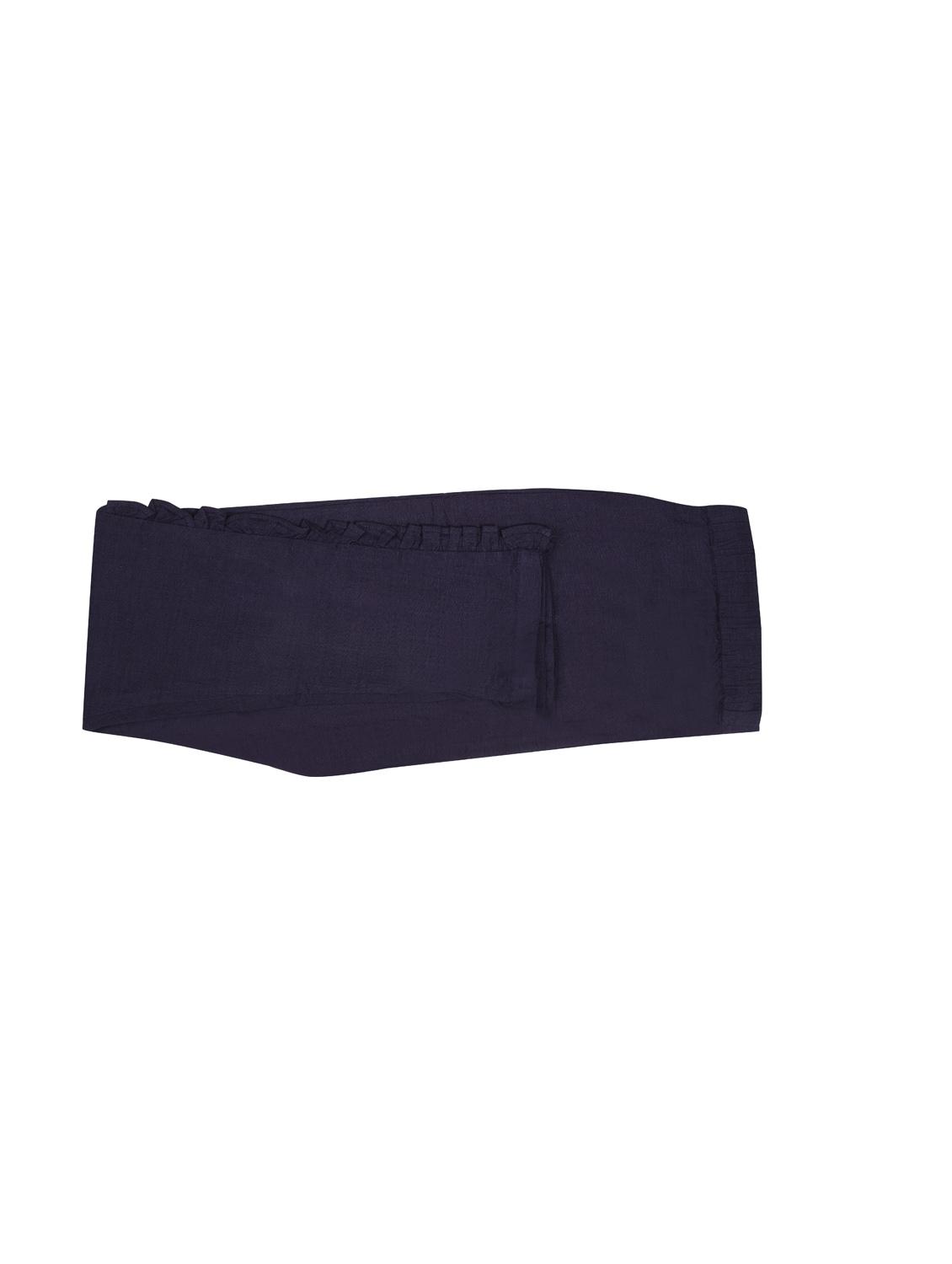 women solid flat front cigarette pants - 19383245 - Standard Image - 4
