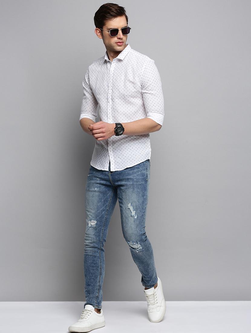 mens quirky casual shirt - 19409937 - Standard Image - 3