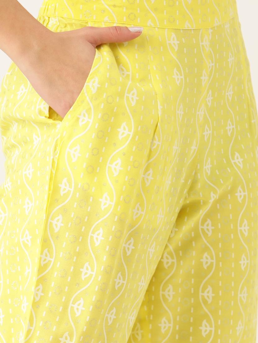 printed kurta pant set - 19414206 - Zoom Image - 4