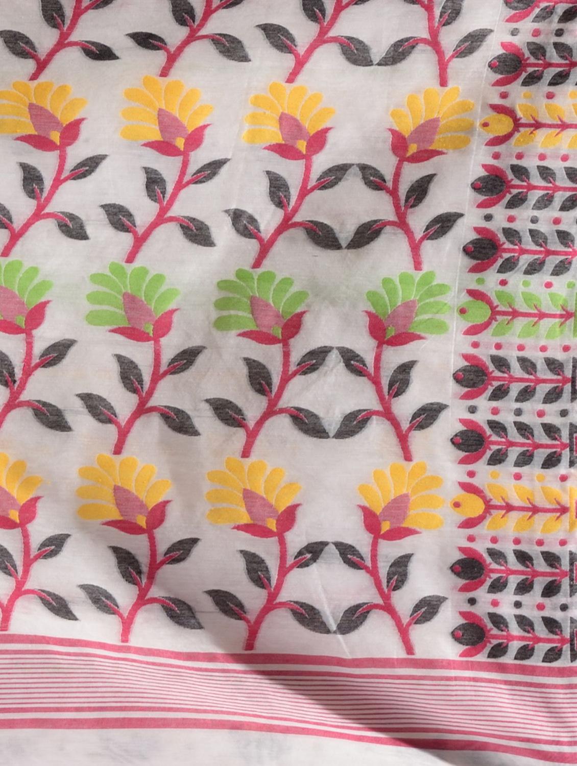 women's self design multi colored saree with blouse - 19417828 - Zoom Image - 2