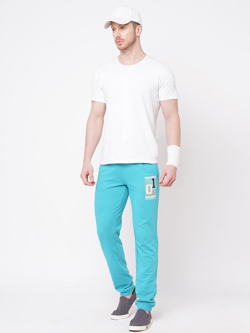 printed full length track pant - 19473031 - Zoom Image - 3