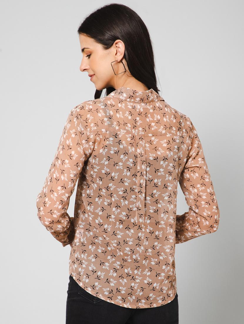 women printed regular shirt - 19581788 - Zoom Image - 3