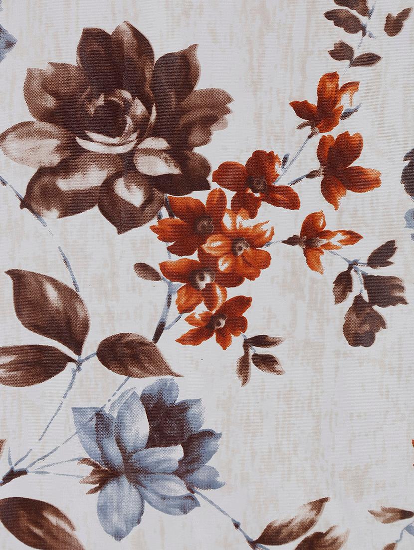 home sizzler 2 piece windflower floral eyelet polyester door curtains - 19643291 - Zoom Image - 5