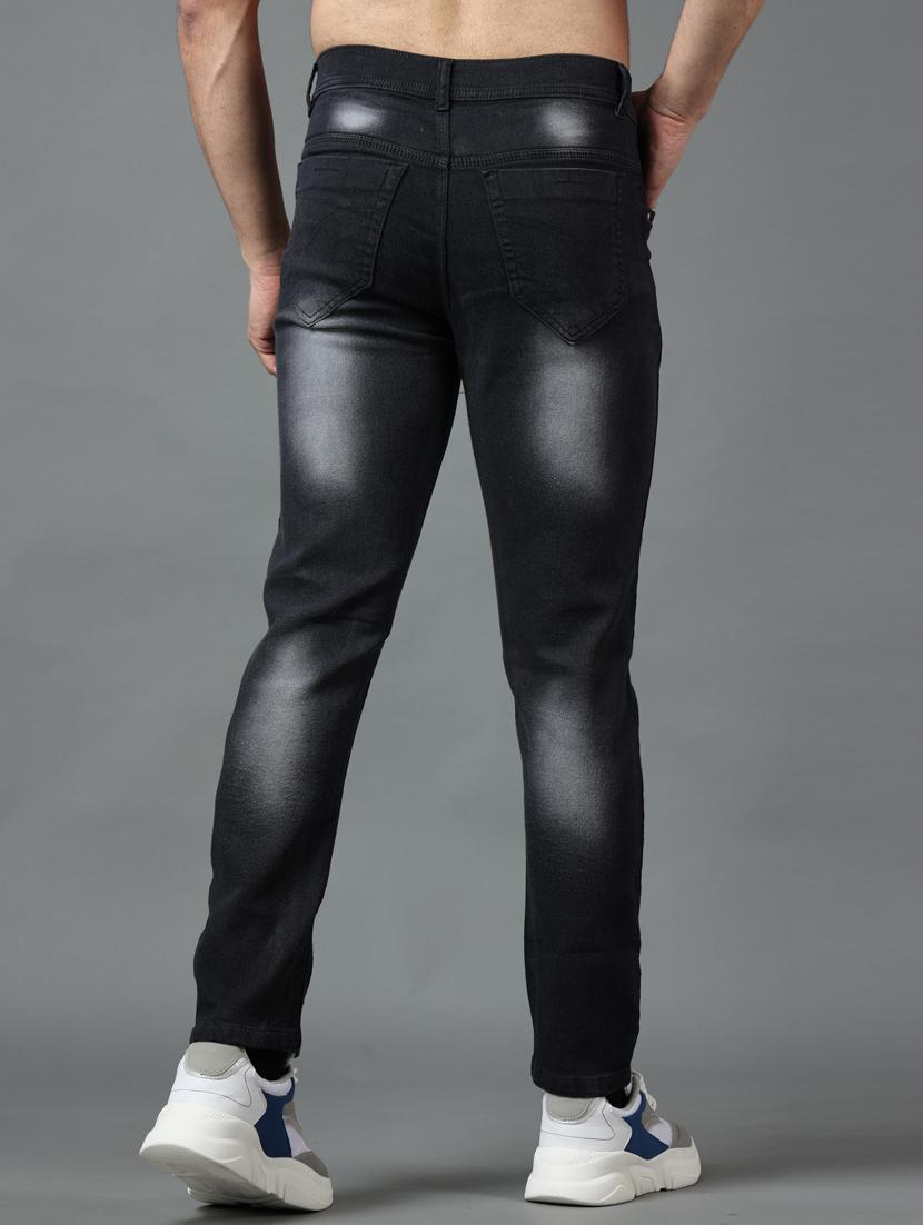 men solid mid rise jeans - 19648735 - Zoom Image - 2