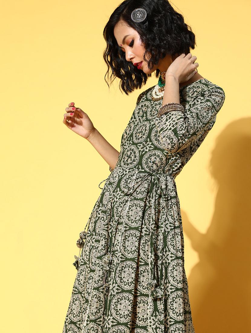 women's flared kurta - 19657443 - Standard Image - 4