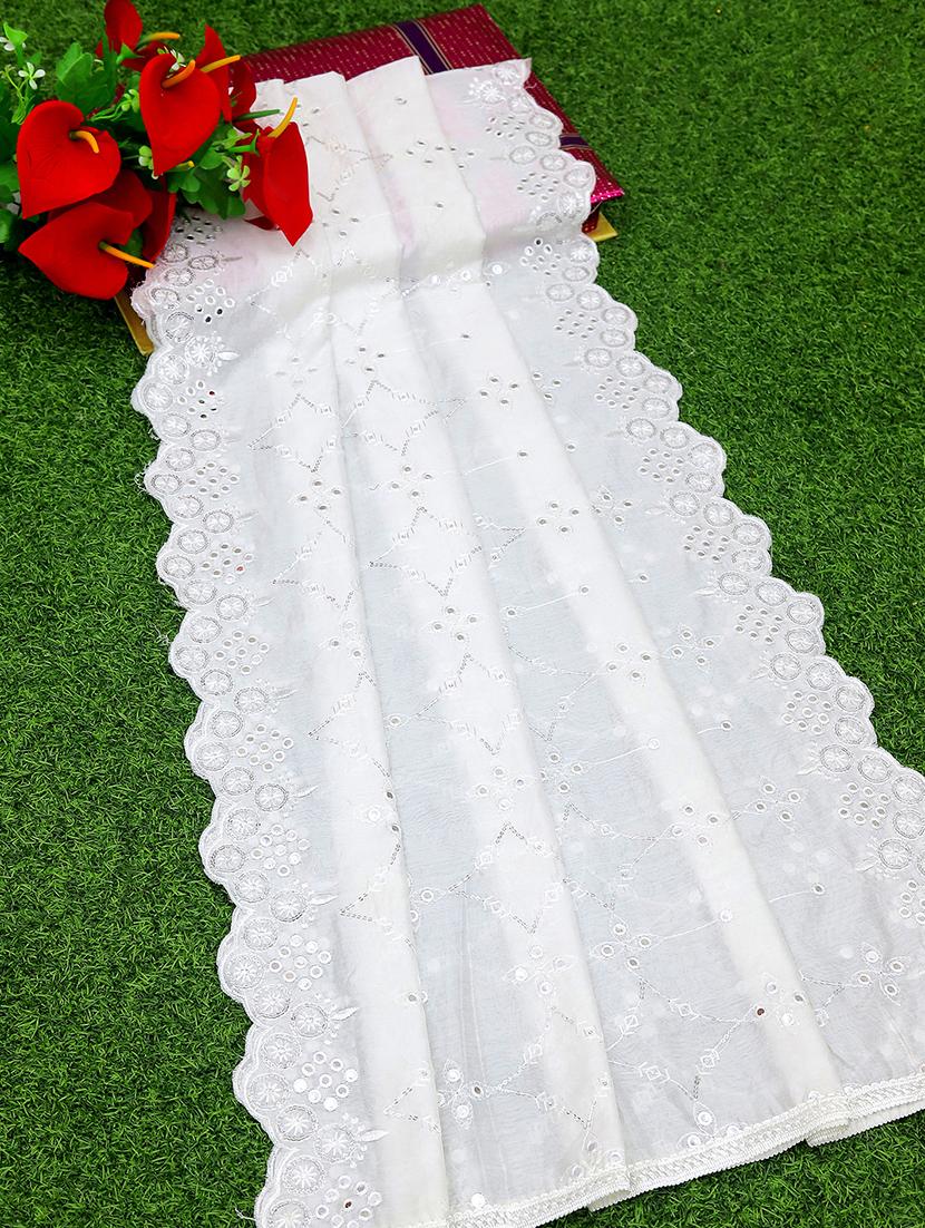 self design embroidered dupatta - 19662938 - Standard Image - 3