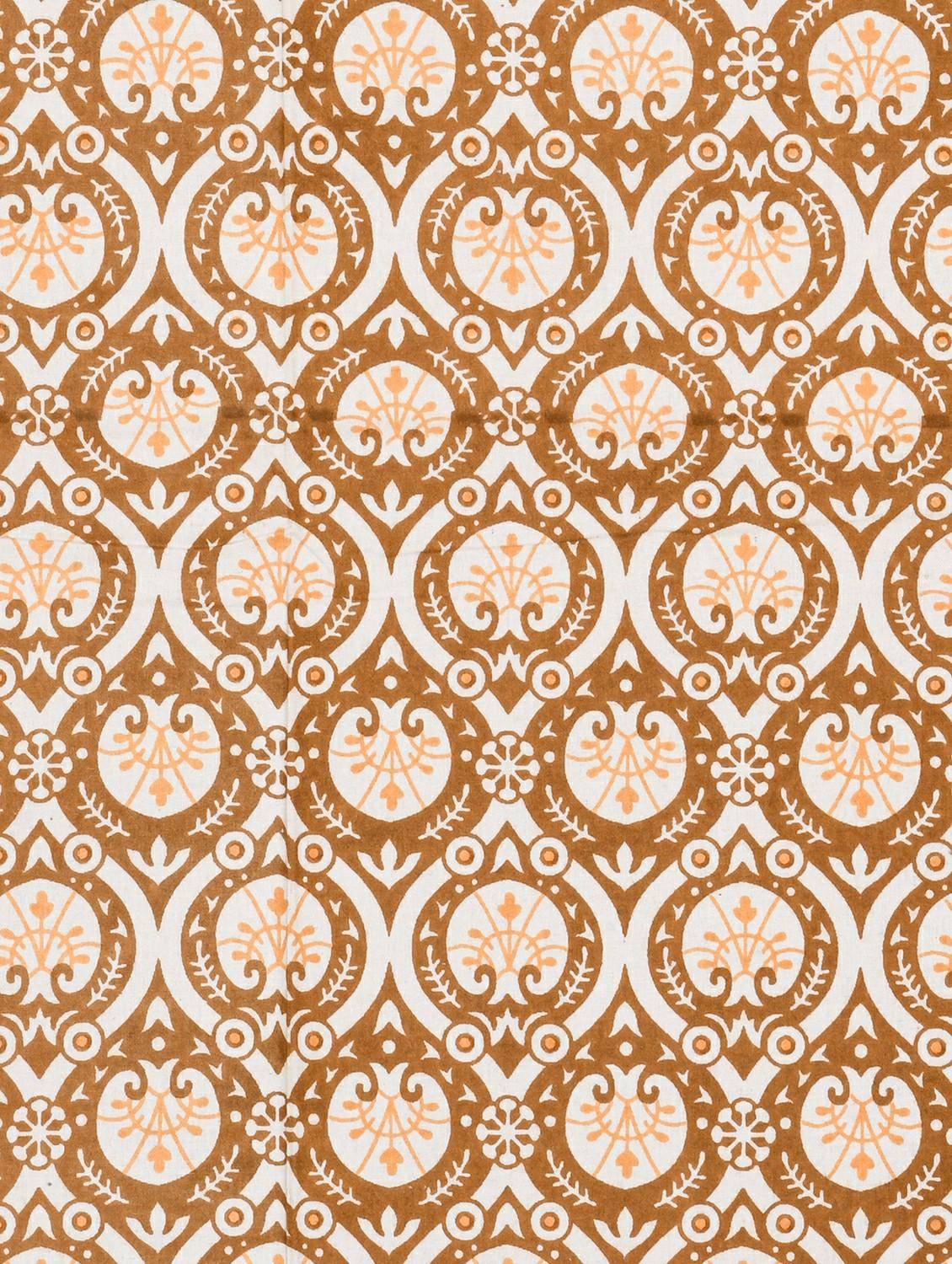 brown cotton bedsheet - 19694426 - Standard Image - 4