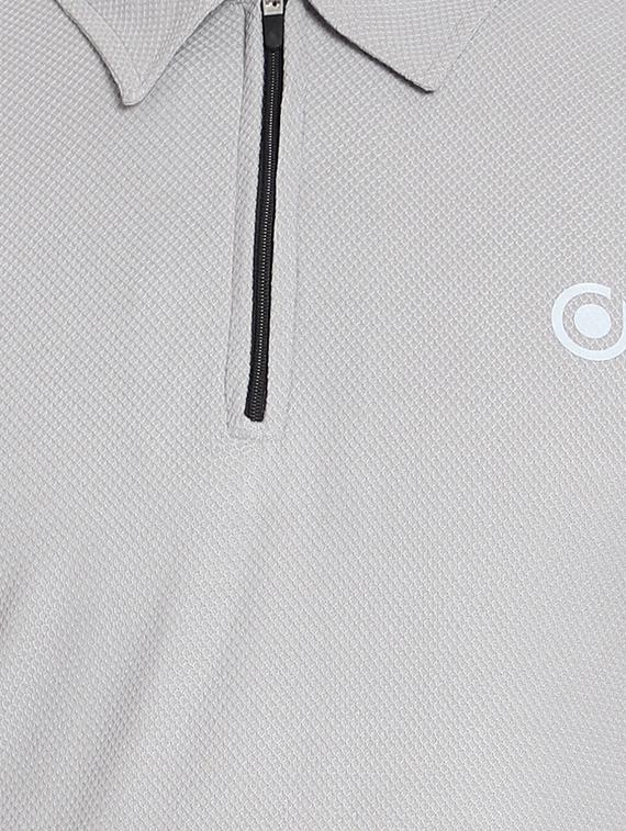 men polo neck solid t-shirt - 19723702 - Standard Image - 4