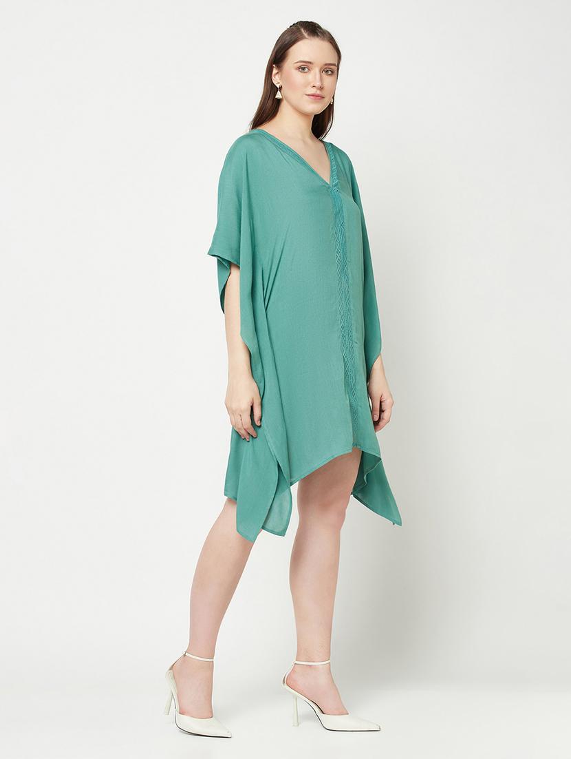 women's asymmetric mini dress - 19755390 - Standard Image - 2