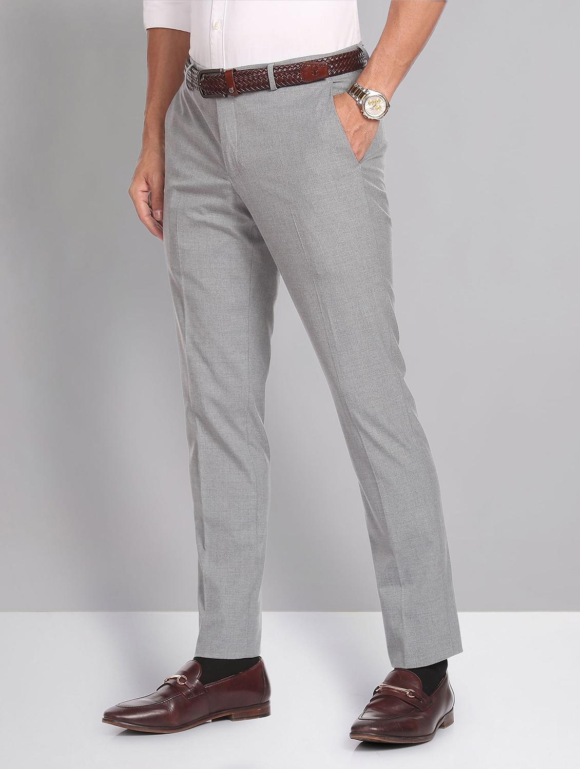 mid rise solid formal trouser - 19853772 - Standard Image - 2