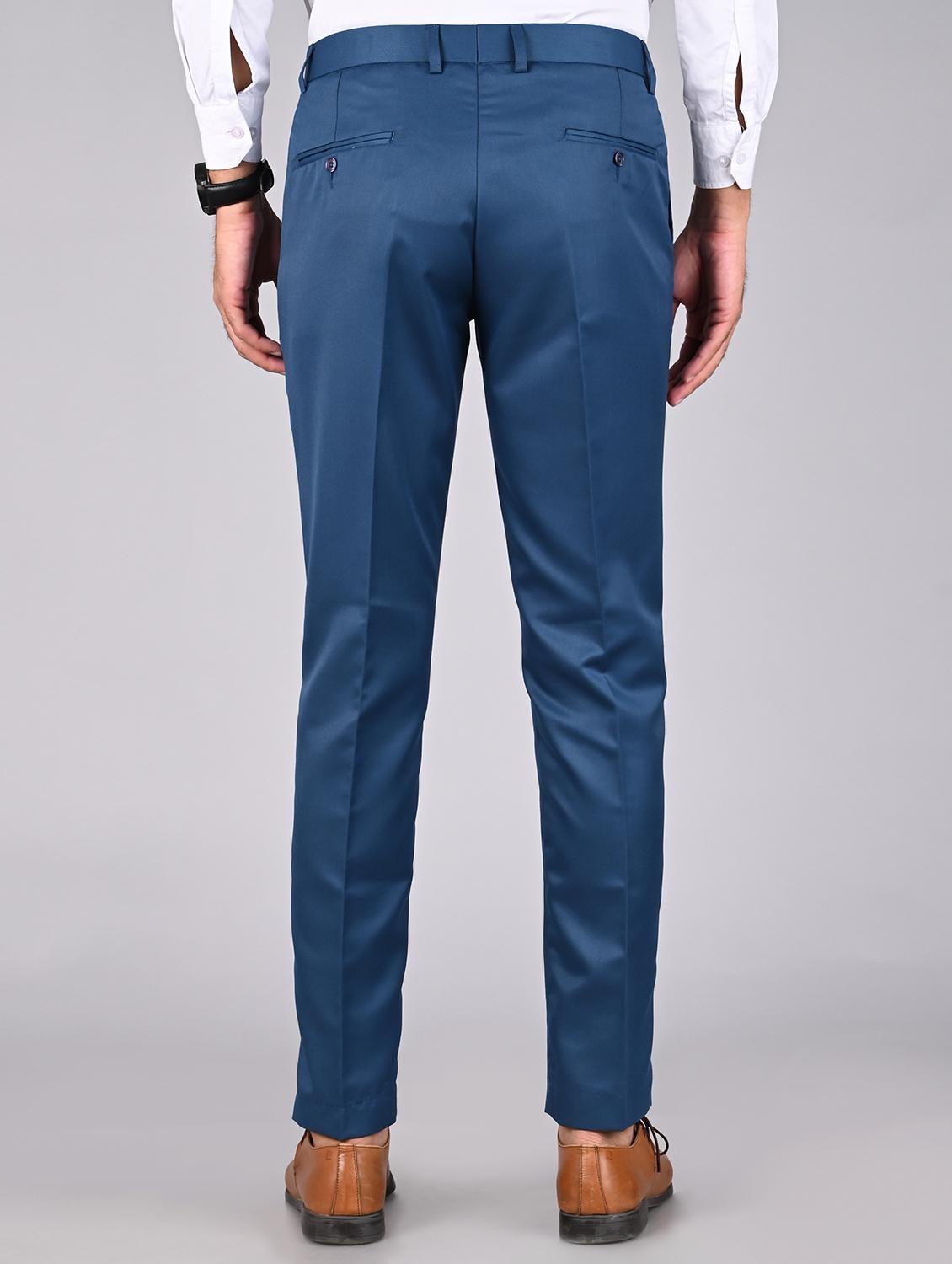combo pack of 2 flat front trousers - 19872938 - Zoom Image - 6