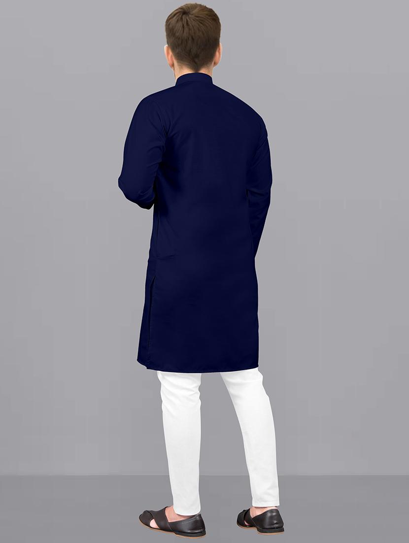 pack of 2 solid kurta pyjama sets - 19892729 - Zoom Image - 4