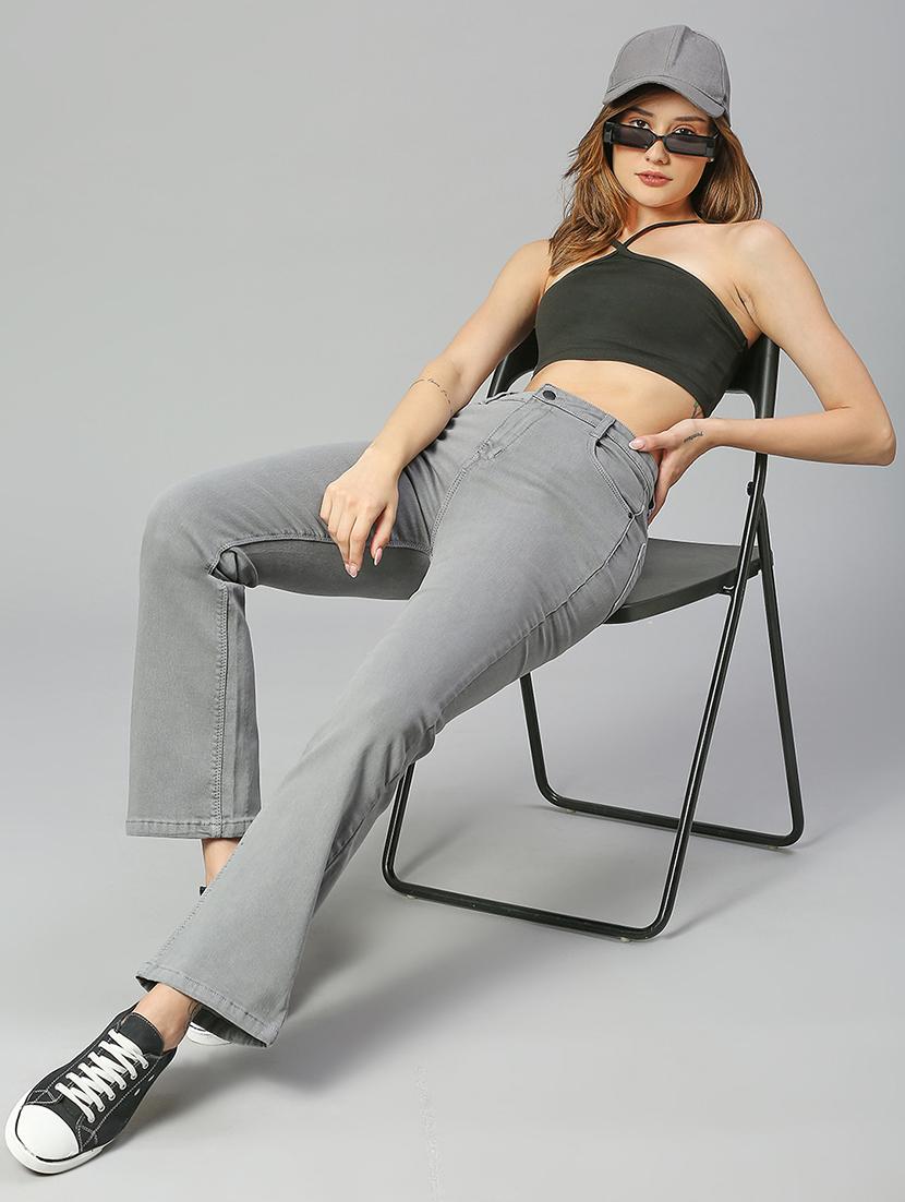 women's plain bootcut jeans - 19987180 - Zoom Image - 3