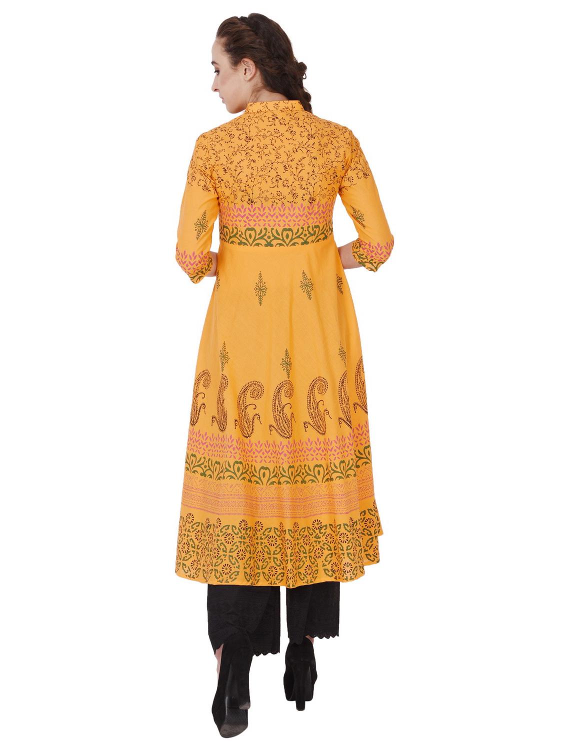 women's flared kurta - 19990204 - Zoom Image - 2