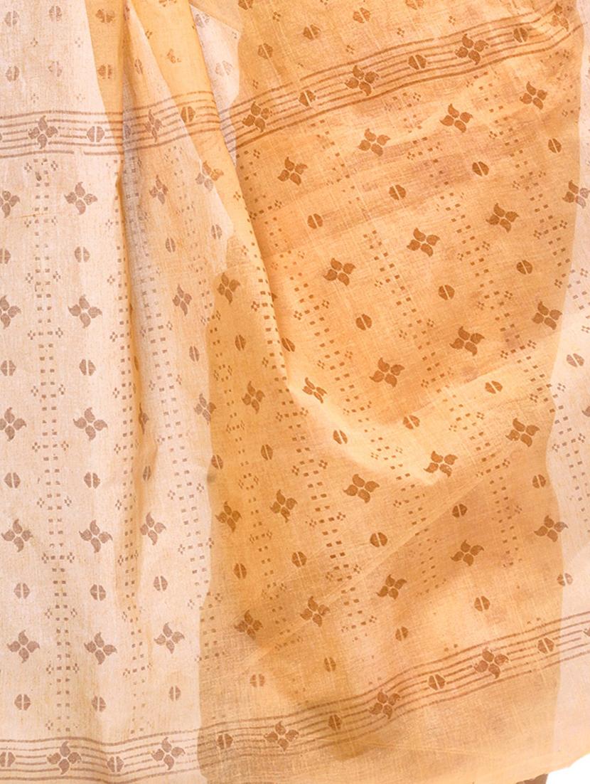 women's self design beige colored saree - 19994941 - Standard Image - 2