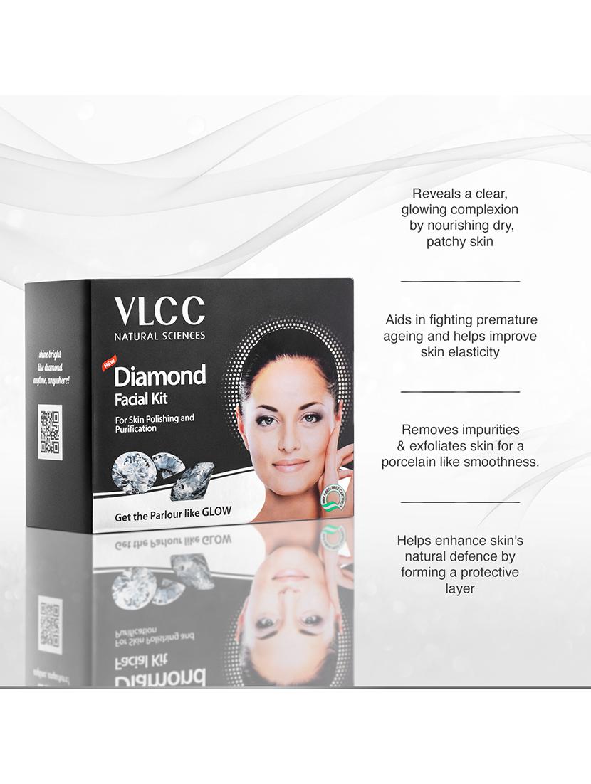 vlcc diamond single facial kit - 60 g ( pack of 2 ) - 20085539 - Zoom Image - 2