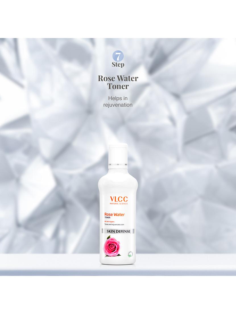 vlcc diamond facial kit with free rose water toner - 400 g - for young & flawless skintone - 20085545 - Standard Image - 5