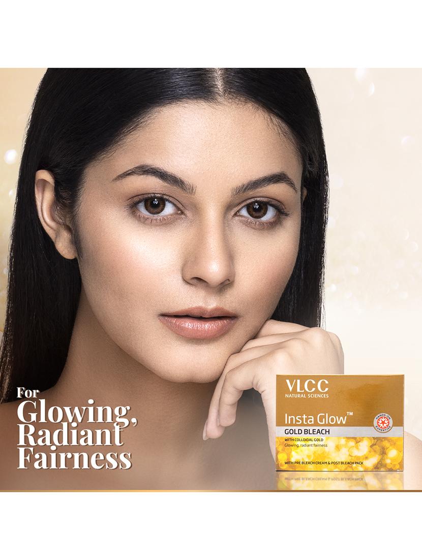 vlcc insta glow gold bleach - 30 g ( pack of 6 ) - 20088101 - Zoom Image - 7