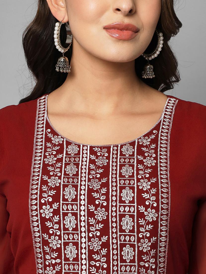 women's flared kurta - 20098279 - Standard Image - 5
