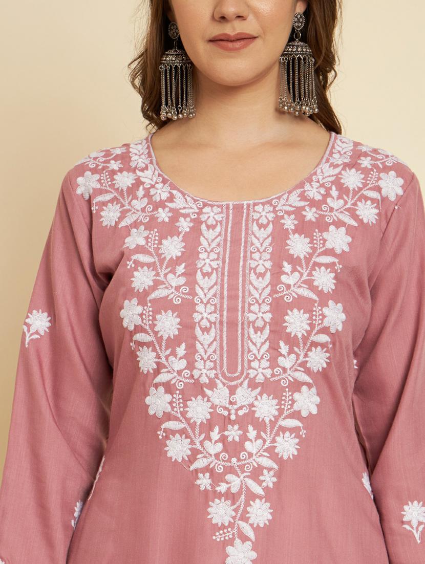 women's straight kurta - 20098446 - Zoom Image - 4