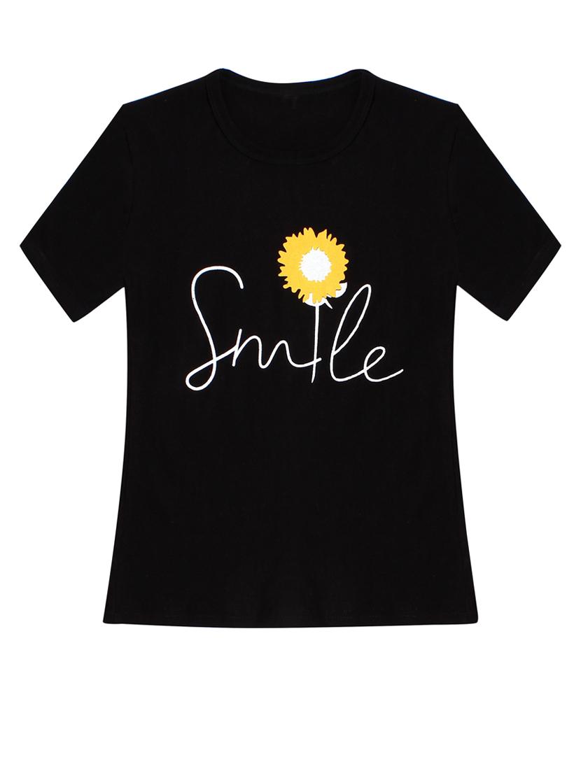 pack of 4 round neck printed tees - 20100633 - Zoom Image - 1
