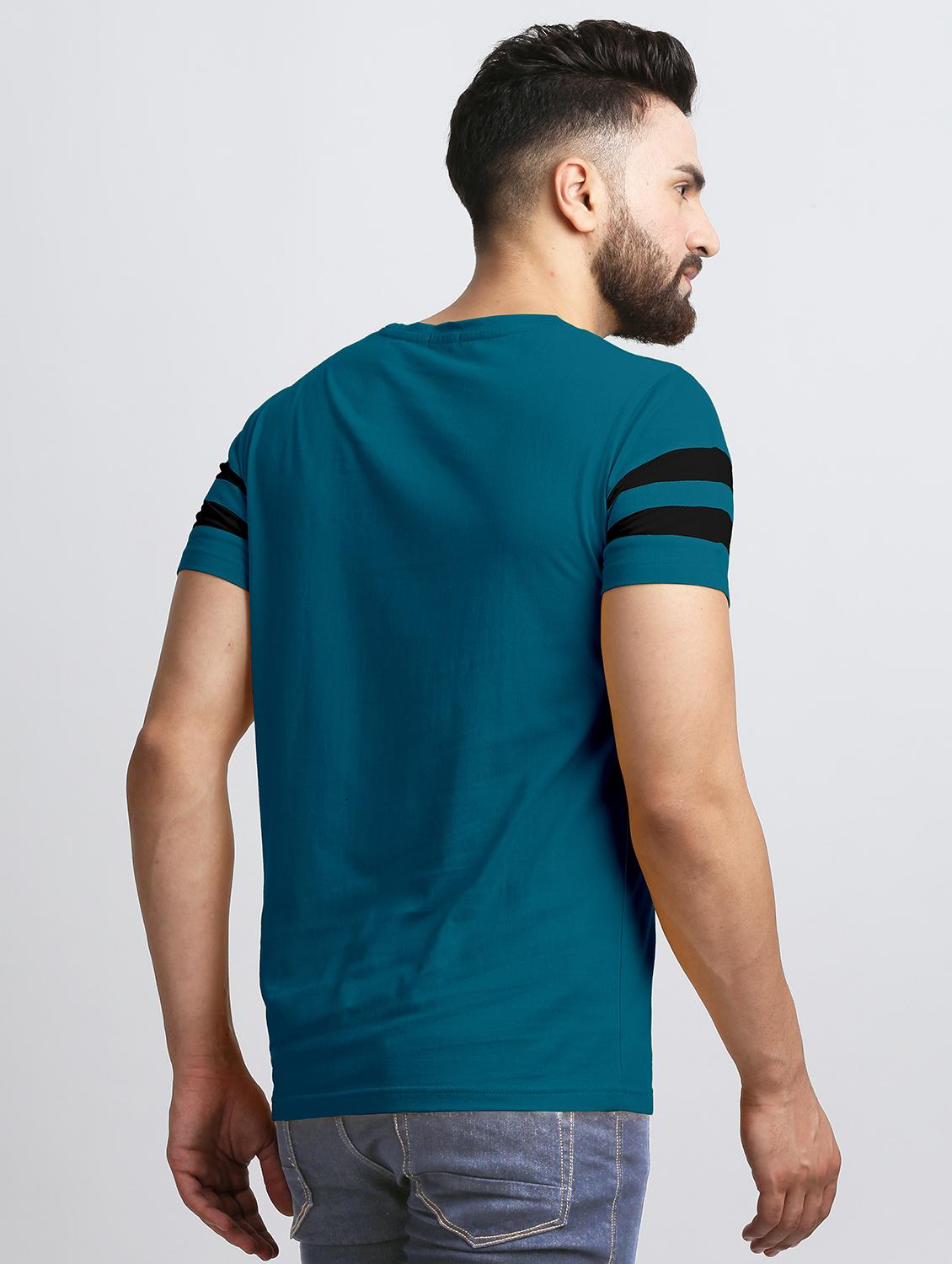 pack of 2 color block regular t-shirts - 20165407 - Zoom Image - 4