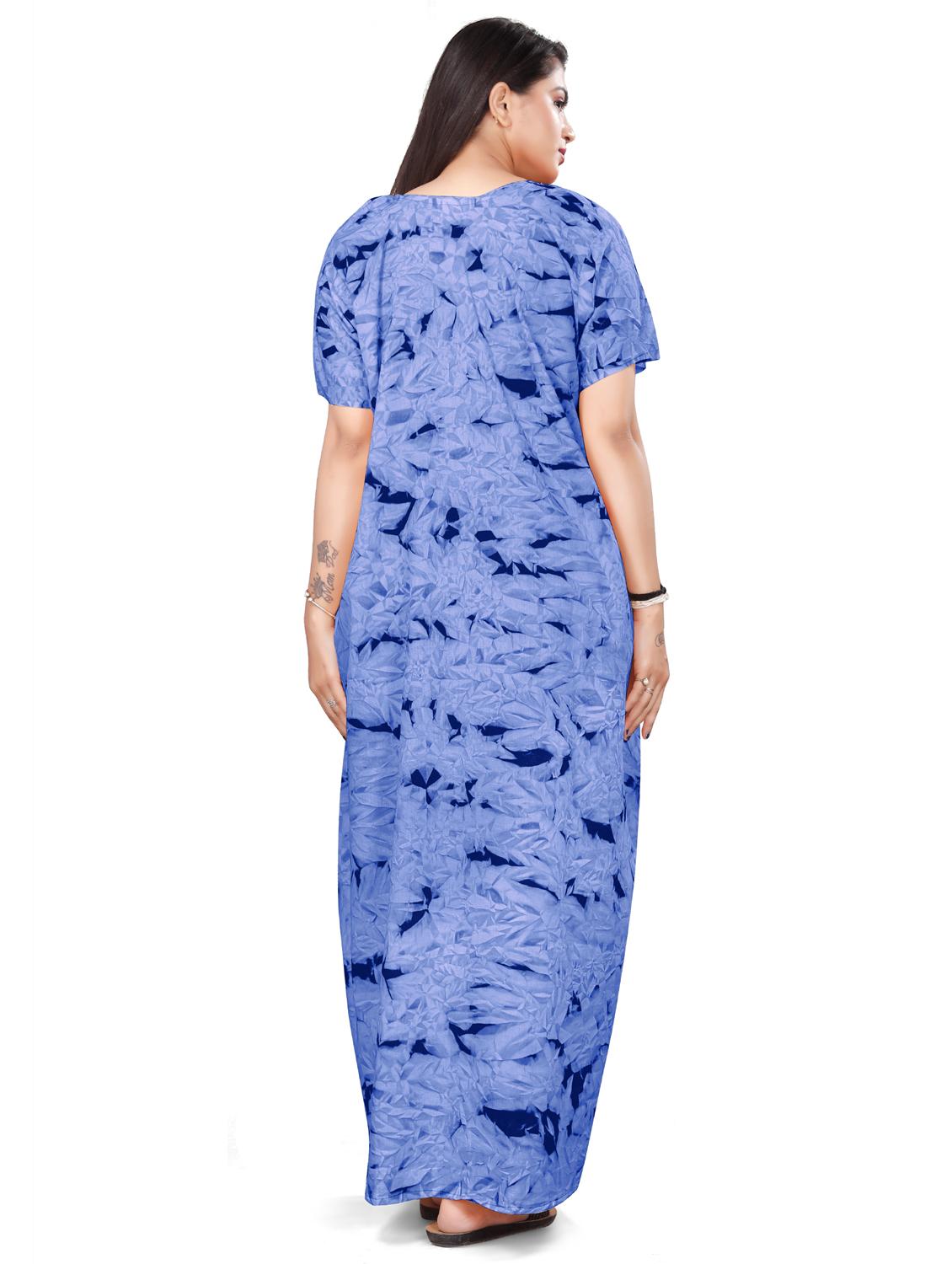 round neck printed nighty - 20173806 - Zoom Image - 2