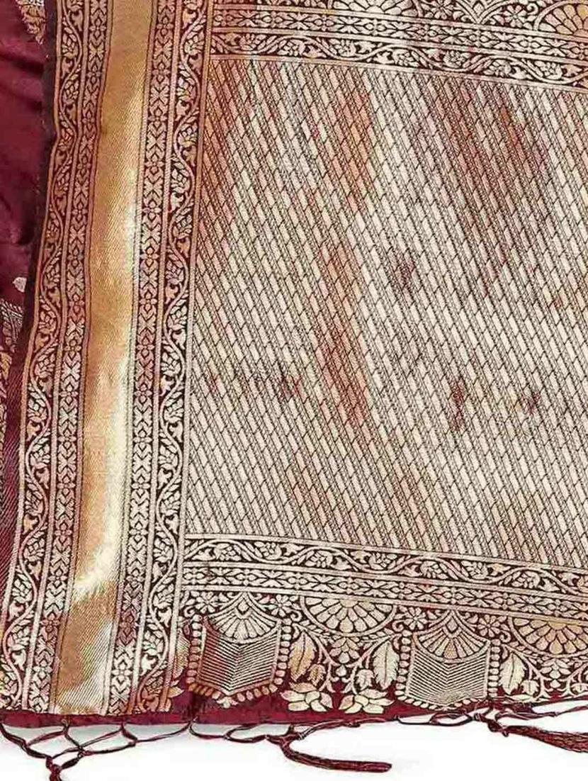 women's banarasi saree - 20175654 - Zoom Image - 4