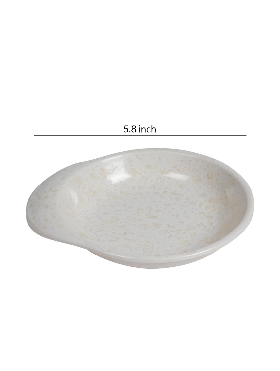 cdi white melamine chat plate set of 4 - 20375206 - Standard Image - 3