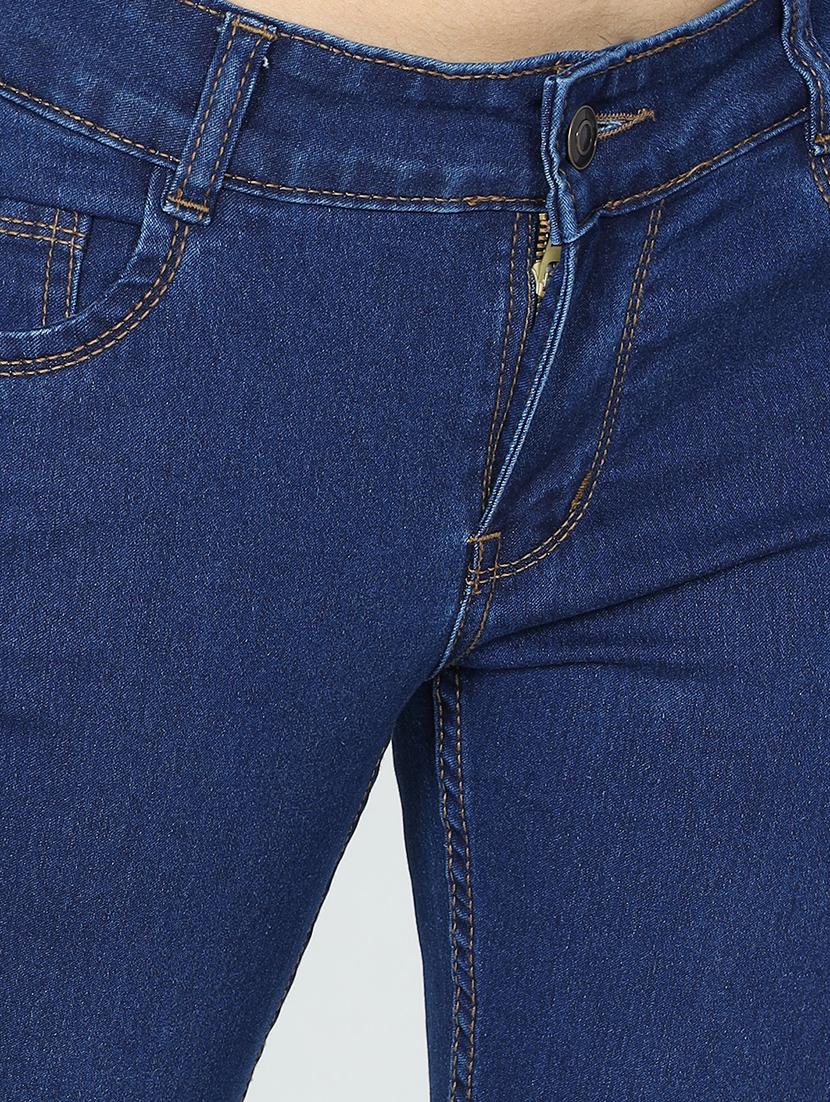 women's plain slim fit jeans - 20381594 - Standard Image - 4