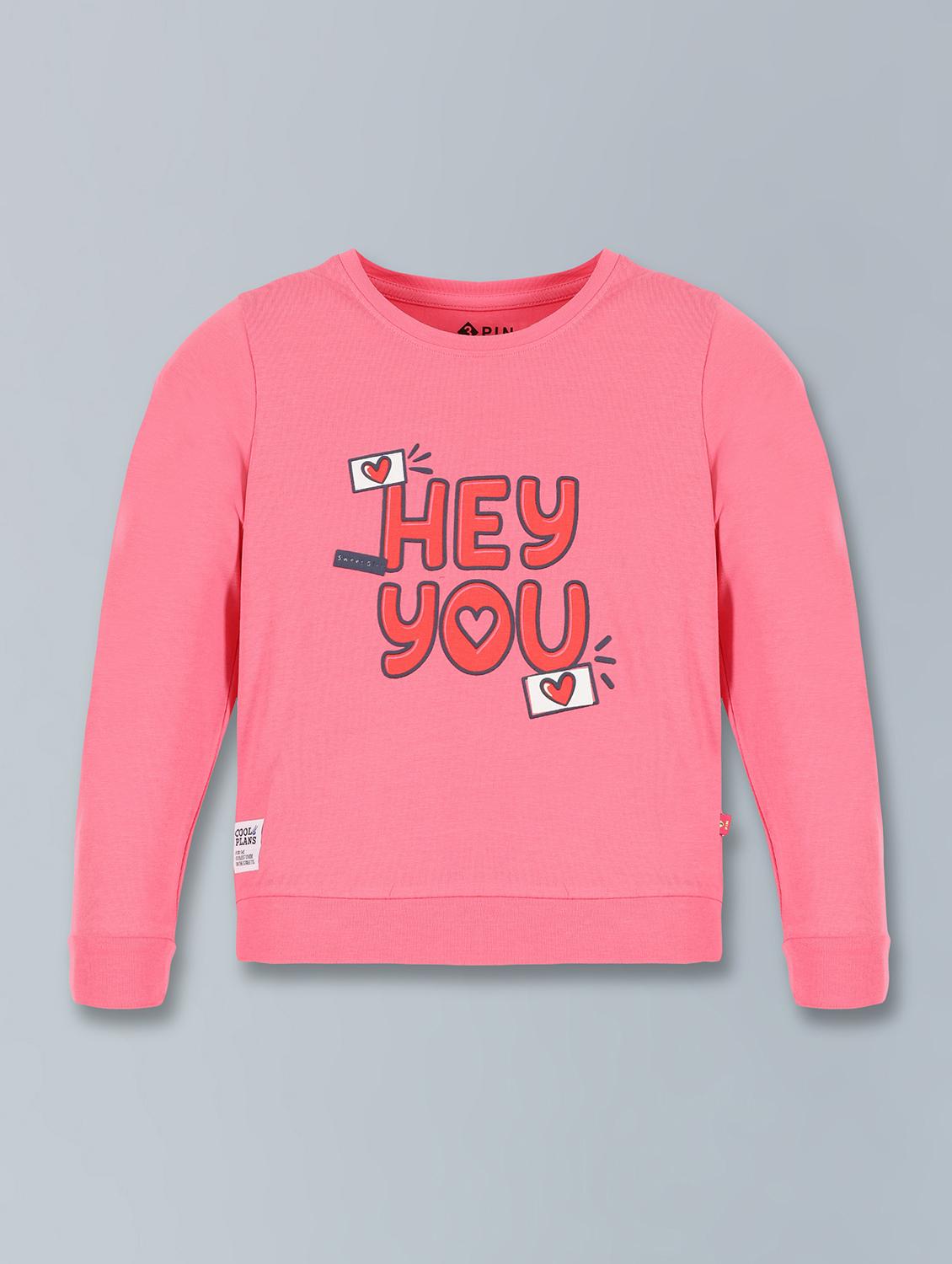 chest print crew neck sweatshirt - 20396549 - Zoom Image - 2