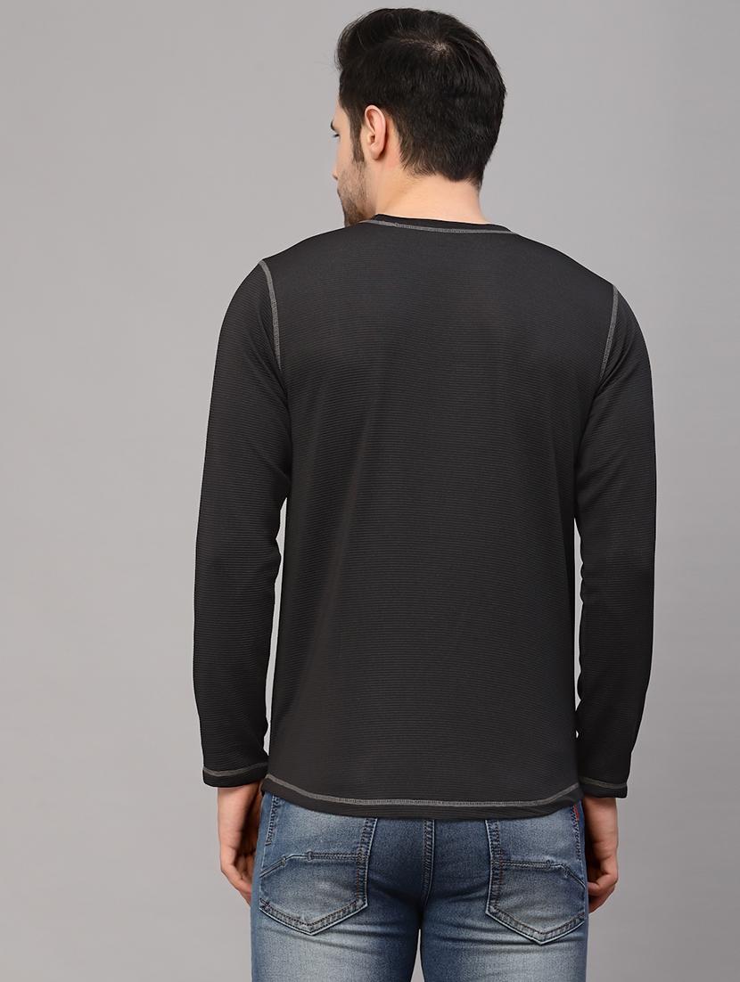men long sleeved solid sweatshirt - 20410927 - Standard Image - 3