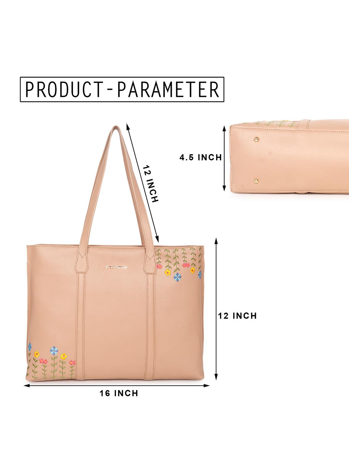 women leatherette regular tote bag - 20418949 - Zoom Image - 4