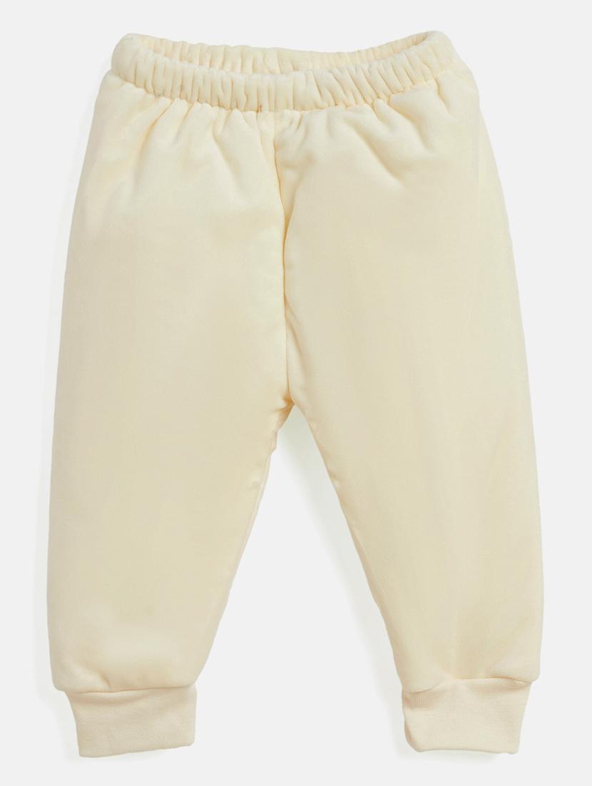 kids light yellow front open sweatshirt & pant - 20541729 - Standard Image - 3
