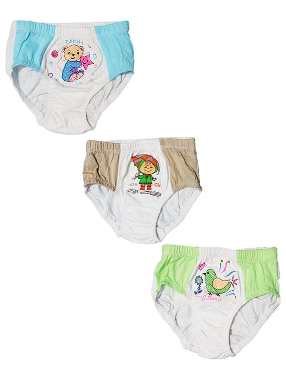 kids printed slip and brief combo - 20609695 - Zoom Image - 2