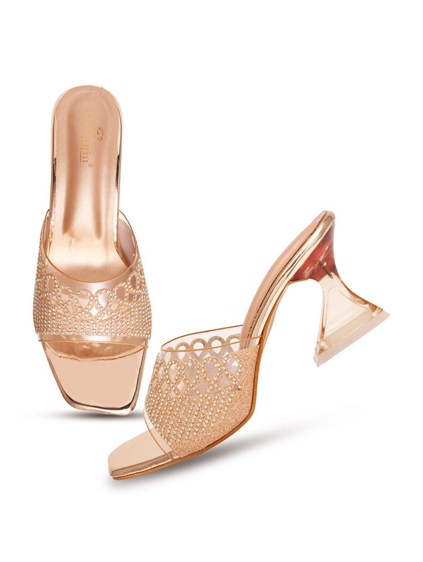 women slip on heel sandal - 20831294 - Standard Image - 3