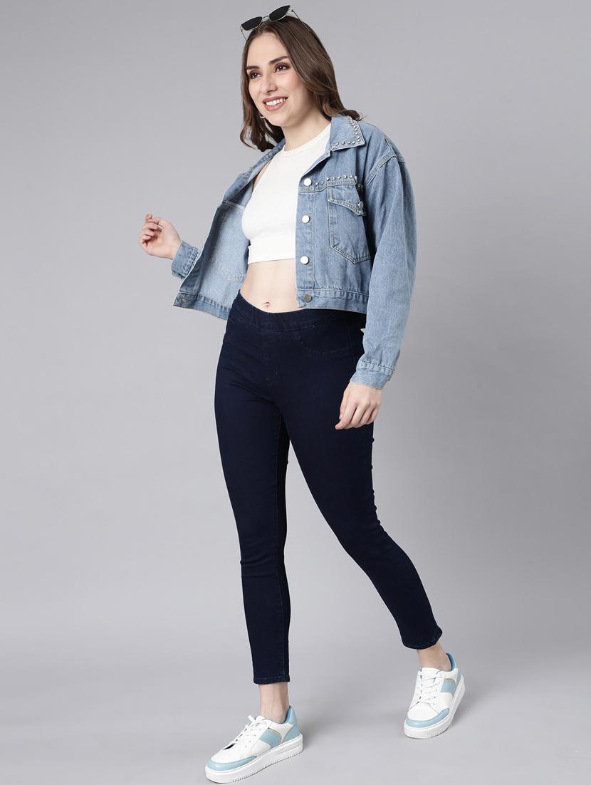 blue denim jacket - 20917196 - Zoom Image - 4