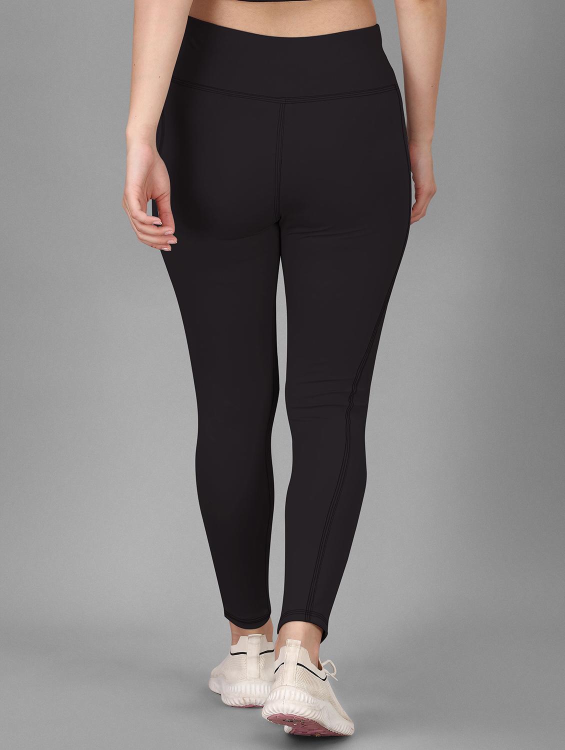 women solid ankle length tight - 20930338 - Zoom Image - 2
