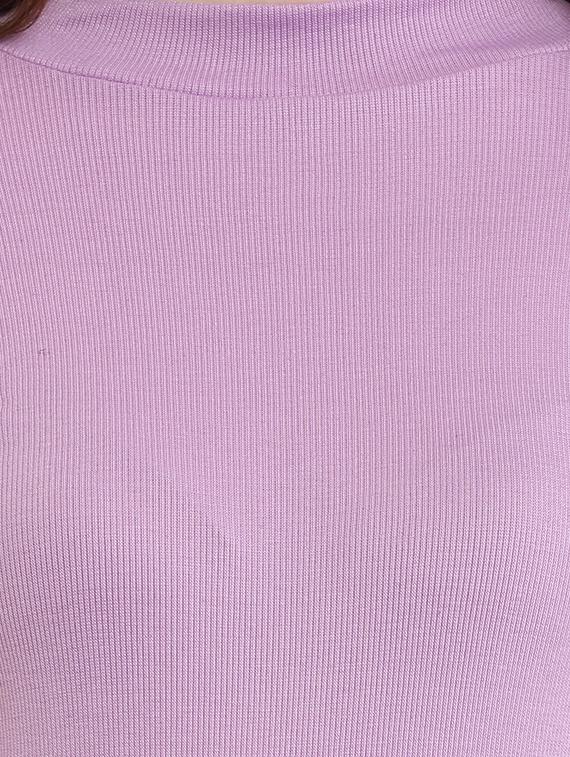 women solid cotton lycra bodycon dress - 21027322 - Zoom Image - 3