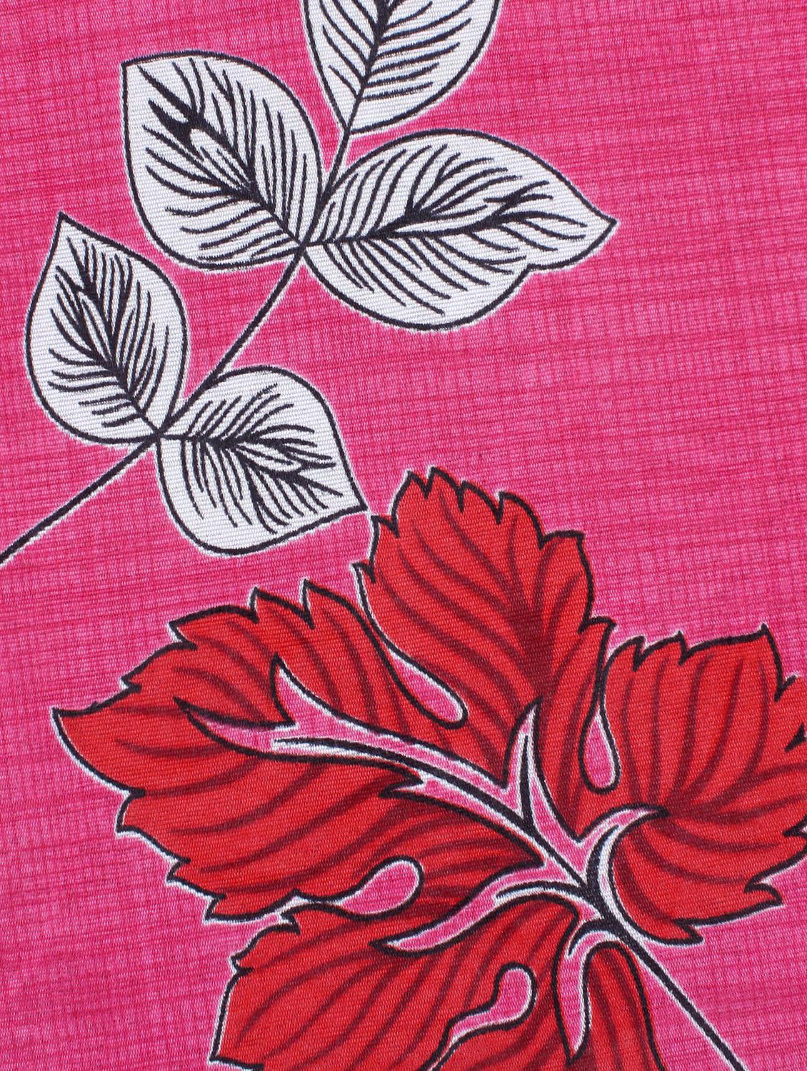 floral printed polycotton bedsheet - 21032595 - Zoom Image - 2