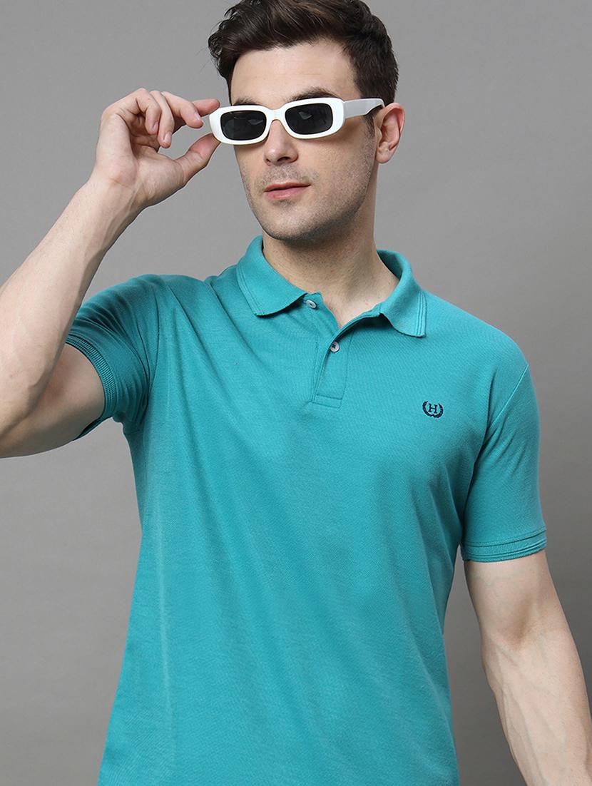 green polyester plain tshirt - 21128858 - Standard Image - 3