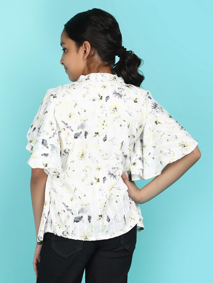 off white cotton top - 21148307 - Standard Image - 3
